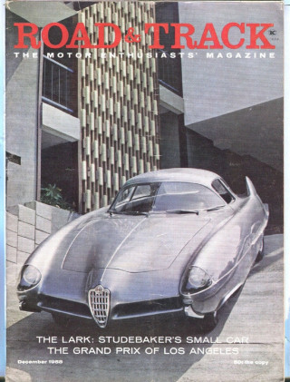 ROAD & TRACK 1958 DEC - ALFA BAT-9, SCARAB, SADLER